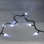 Гірлянда-нитка (String-Lights) 100W-7 внутрішня, пров.: чорний, 7м (Білий)