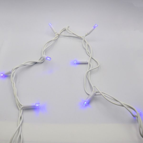 Гірлянда-нитка (String-Lights) 3.3Line100-B зовнішня, пров.: білий, 10м (Синій)