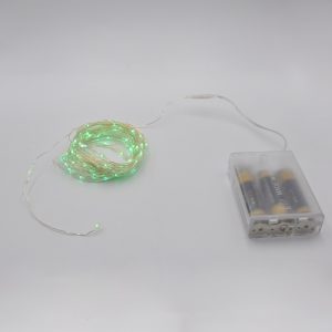 Гірлянда-роса (Copper Wire) 100G-1 Battery внутрішня, пров.:прозорий, (Зелений)