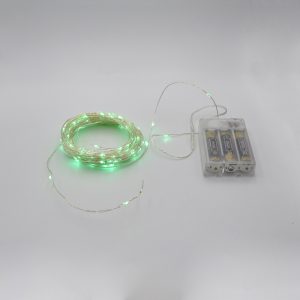 Гірлянда-роса (Copper Wire) 200G-1 Batteryвнутрішня, пров.:прозорий,(Зелений)