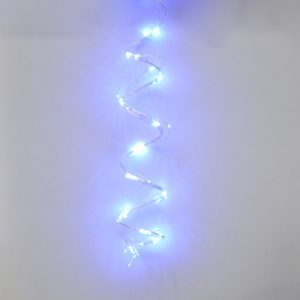 Гірлянда-роса (Copper Wire) 200B-2 внутрішня, пров.:прозорий, 2м (Синій)
