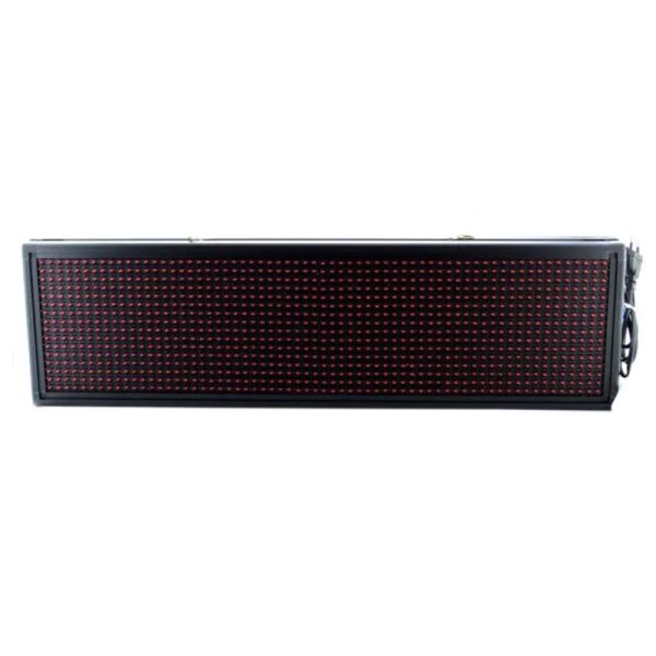 Рядок, що біжить 103х23 WIFI/USB Red вуличний