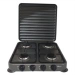 Плита газова Domotec MS-6604 4кф. (Сірий)
