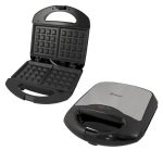 Вафельниця DOMOTEC MS-7705 750Вт, квадратна (Чорний)