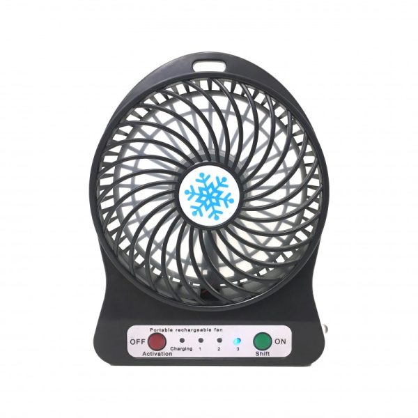 Вентилятор настільний з акумулятором Mini Fan XSFS-01