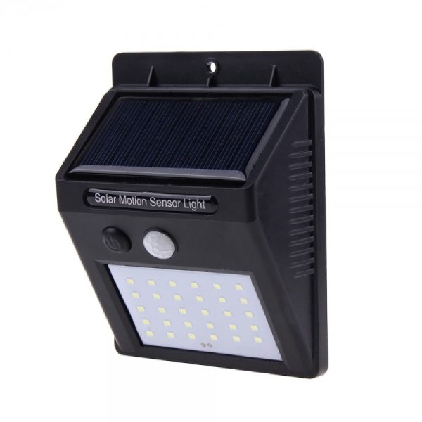Вуличний настінний світильник 30LED квадрат (BG102/00030/609-30)