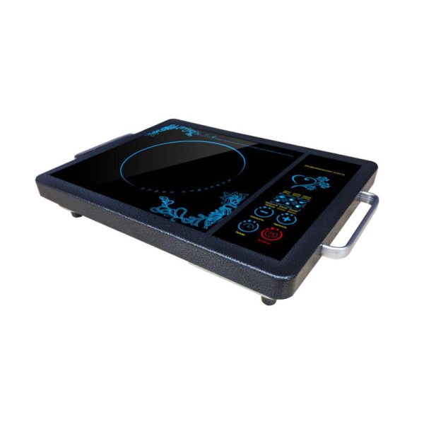 Плита інфрачервона Domotec MS-5842 1кф., 2000Вт. (Чорний)