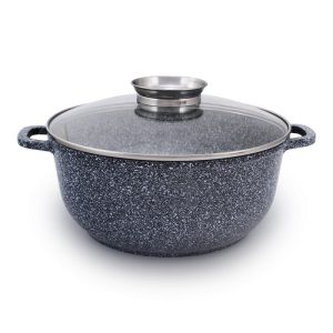 Котел UNIQUE UN-5218 6.1л (28см, круглий, гранітний)