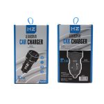 Автомобільний зарядний пристрій 2-USB HZ HC7 Auto ID 3.1A
