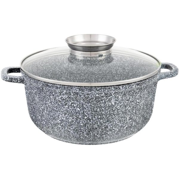 Котел UNIQUE UN-5215 3.2л (22*10см, круглий, гранітний)