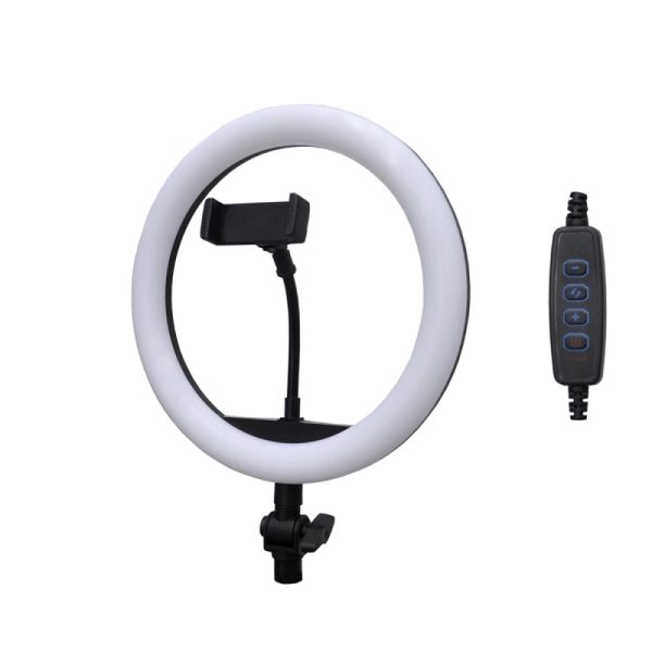 Кільцева лампа 26 см LED RING FILL LIGHT PinkBox (c 1 держ.)