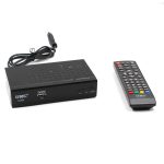 Тюнер DVB-T2 0968 Metal з підтримкою wifi адаптера (з екраном)
