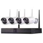 Комплект відеоспостереження бездротової Full HD Wi-Fi на 4 камери з реєстратором