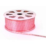 Гірлянда-стрічка (Rope-Lights) SMD5050-R зовнішня, пров.:прозорий, 100м (Червоний)