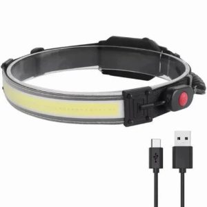 Ліхтарик налобний XQ-T1C 26LED USB (велосипедний)