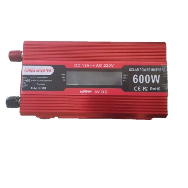 Перетворювач 600W D+LCD 12V digital (work 350W)