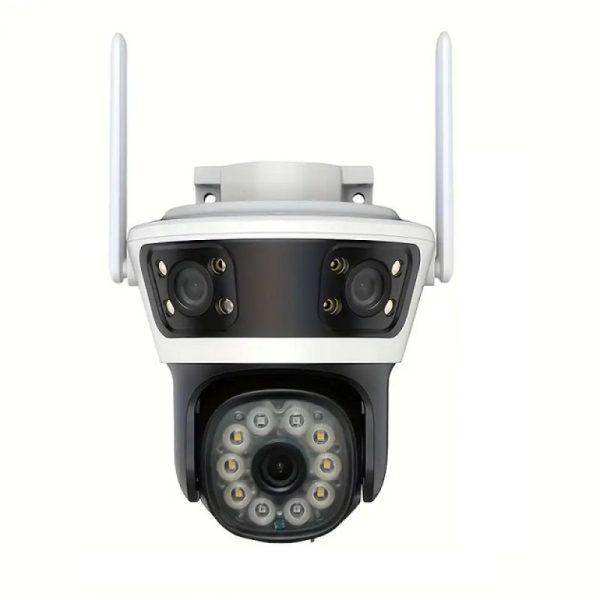 Камера відеоспостереження із 3 лінзами 2+2+2Mp Wi-Fi 4G