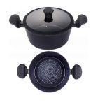 Каструля з алмазним антипригарним покриттям та кришкою EDENBERG EB-3486 3.9л